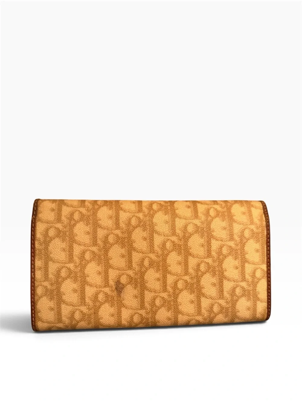 Christian Dior- AUTHENTIC 🍀 Vintage Romantique Trotter Heart Lock Long Wallet
